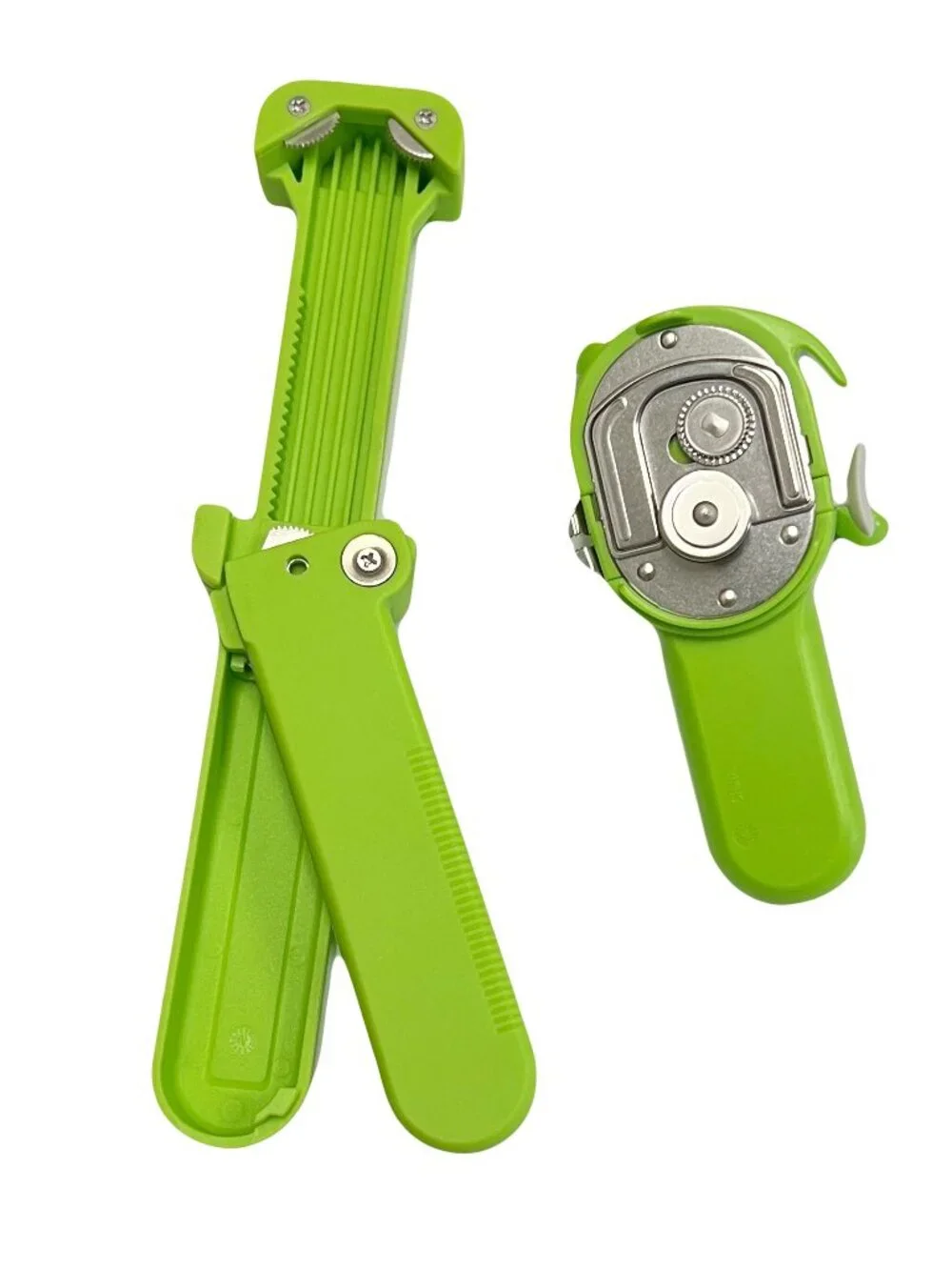 Kuhn Rikon 2 Piece Compact Can & Jar Opener Set K84158 NEW LIME